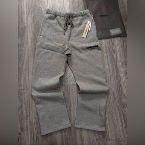 Essentials Heather Gray Joggers small